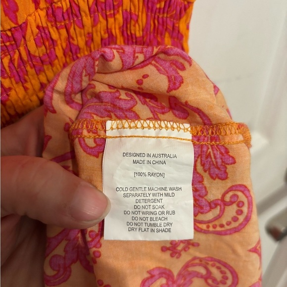 Able the Label long maxi hi lo dress Small - Picture 5 of 9